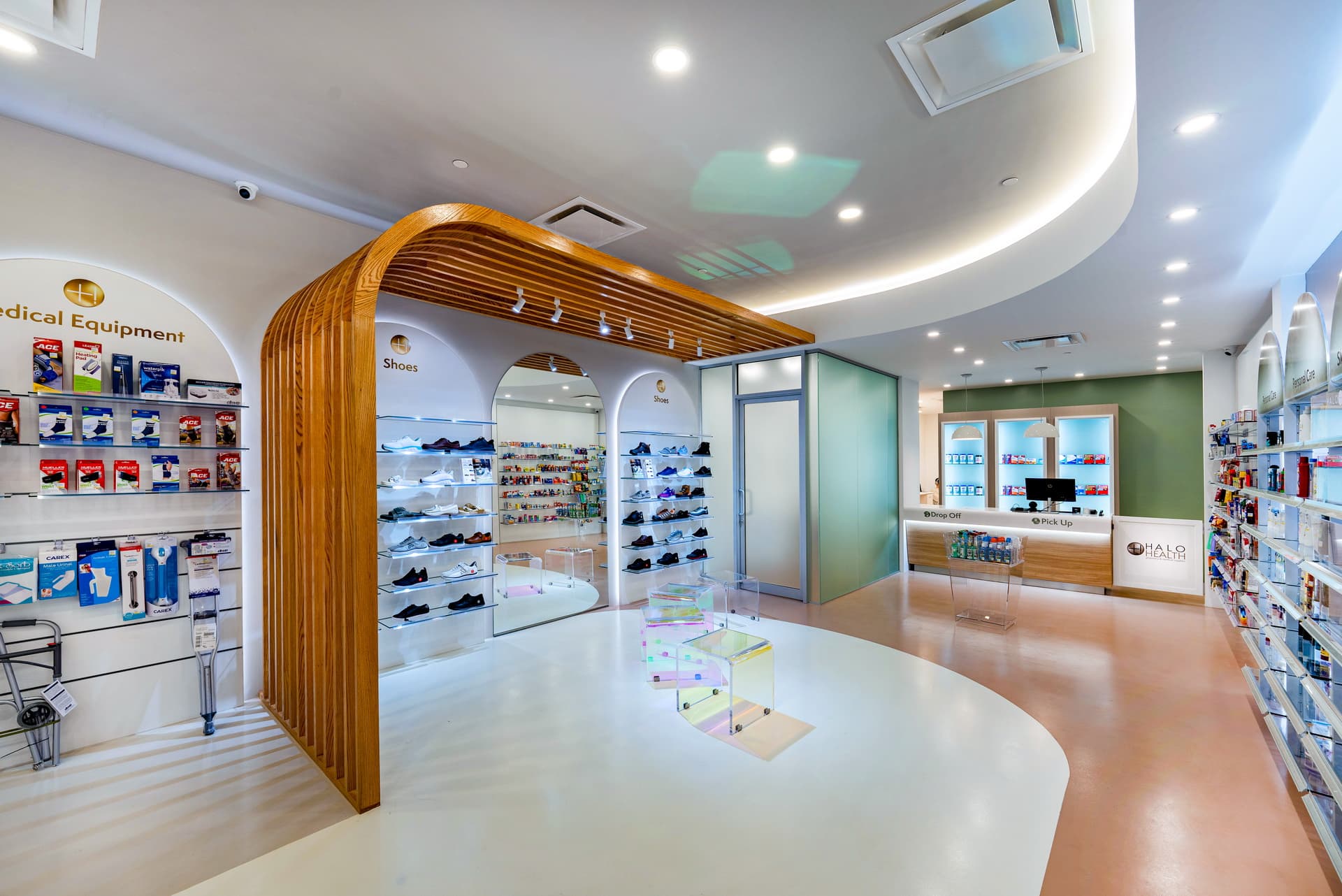 Orthopedic footwear available at Halo Health Pharmacy